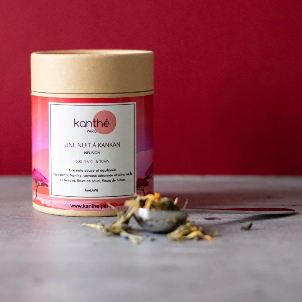 Kanthe - Nuit à Kankan - Infusion - Thes d'Afrique -CAPITAINEs. -