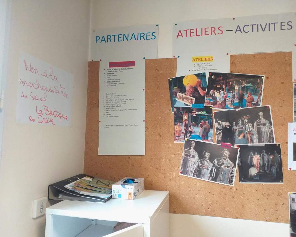 Ateliers - Non à la marchandisation du social - Fondation Abbé Pierre - Exclusion - Femmes - CAPITAINEs