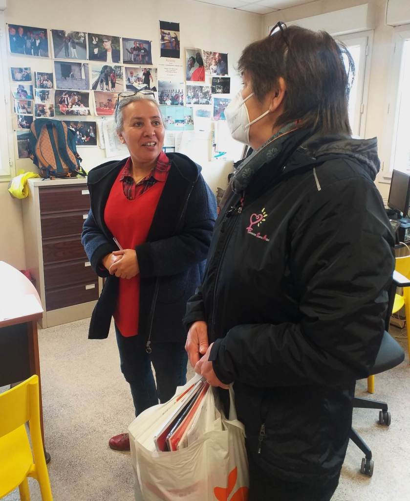 Elle et Nadia - Femmes sans Abri - Fondation Abbé Pierre - Exclusion - Don - Echange - Femmes - CAPITAINEs