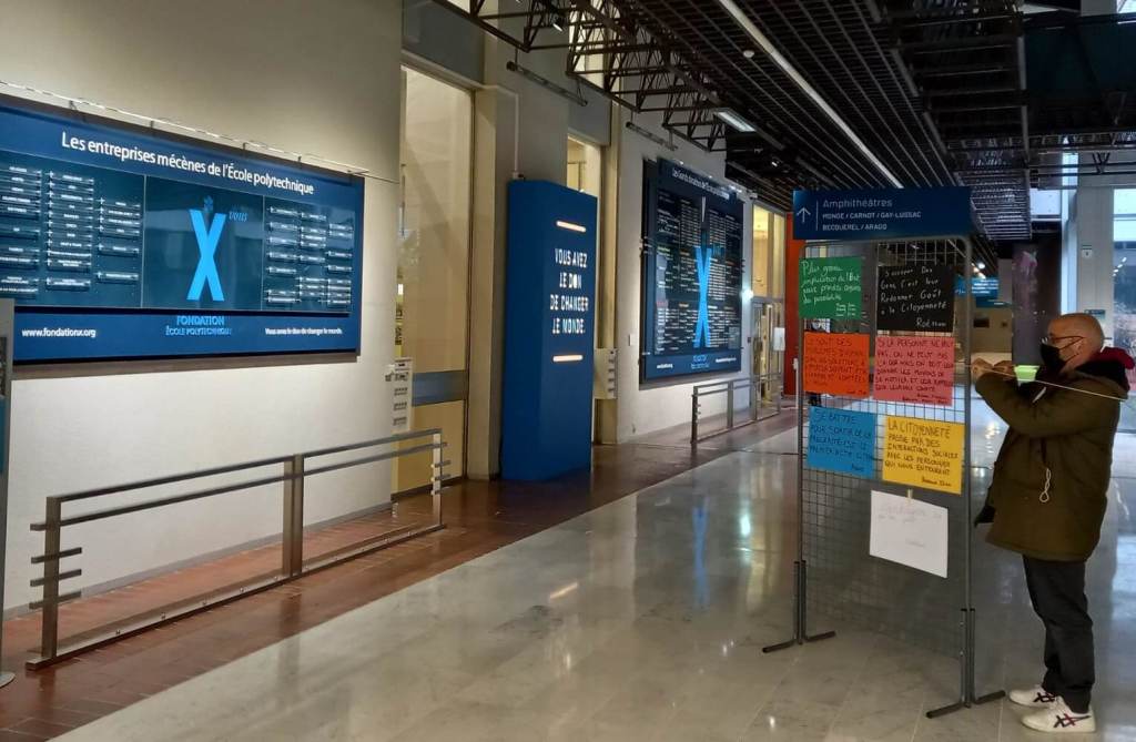 Projet X -3- Ecole Polytechnique - Boutique Solidarité - Visite - Echanges -CAPITAINEs