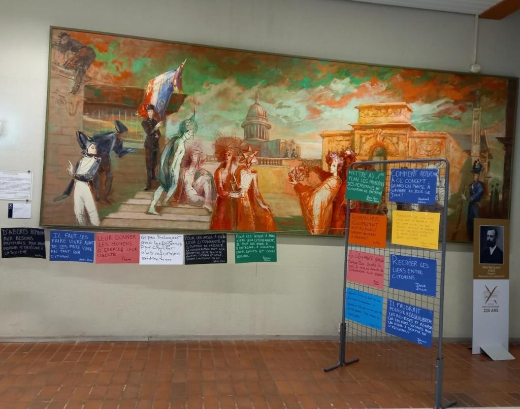 Projet X-6 - Ecole Polytechnique - Boutique Solidarité - Visite - Echanges -CAPITAINEs