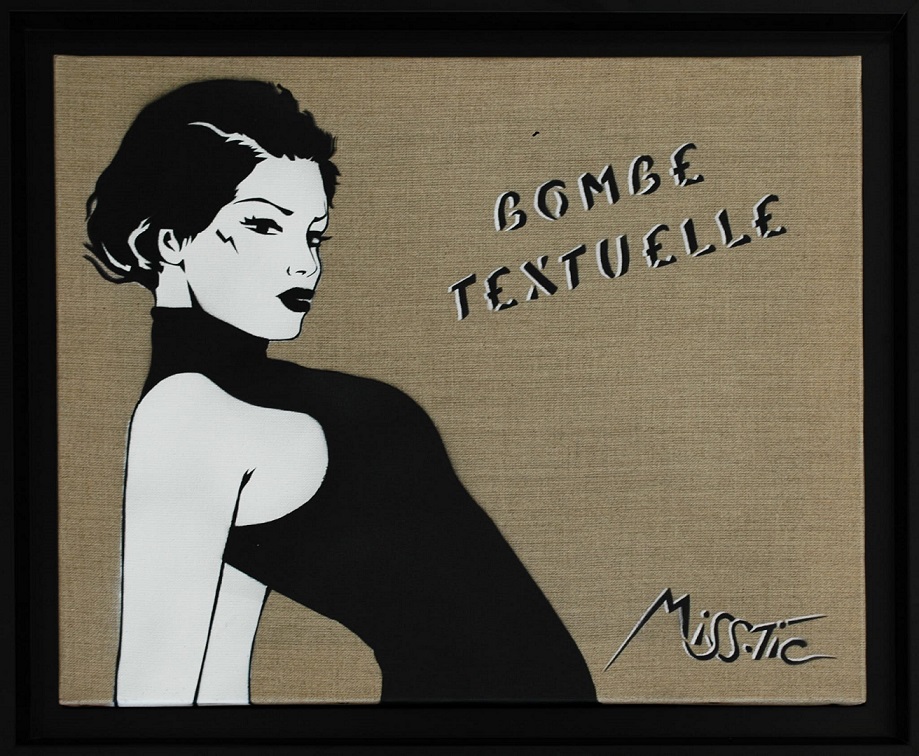 Miss-Tic - Street- artiste - art- urbain- femme - capitaines - 5