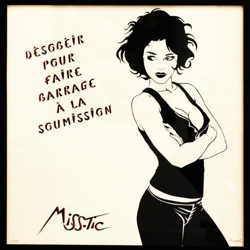 Miss-Tic - Street- artiste - art- urbain- femme - capitaines - 8